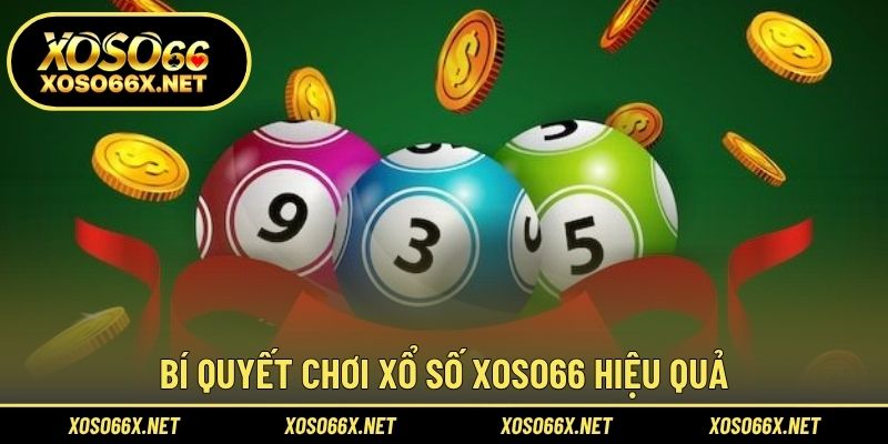 Bí quyết chơi xổ số XOSO66 hiệu quả