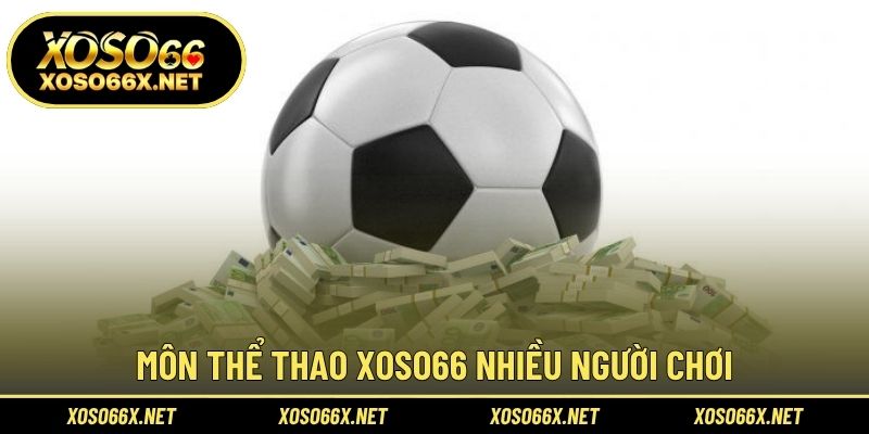 Môn thể thao XOSO66 nhiều người chơi